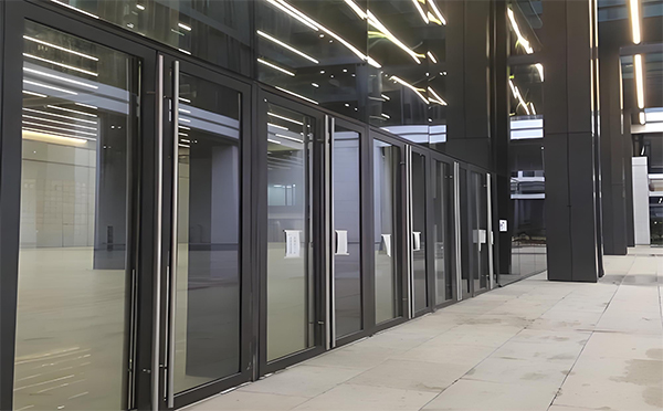 武都玻璃地弹门