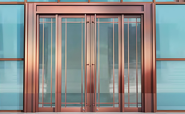 武都玻璃地弹门