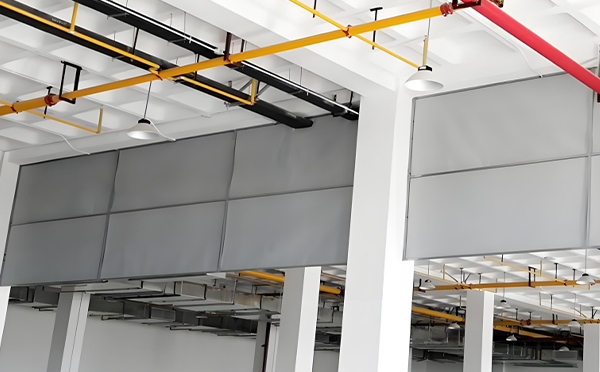 武都防火布挡烟垂壁