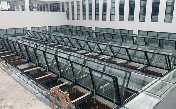 百安科技有限公司近期武都排烟窗项目案例分享