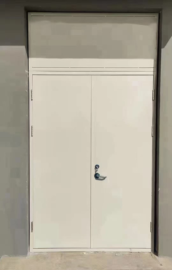 展览馆项目完成大跨度武都防火门安装 展览馆项目完成大跨度武都防火门安装