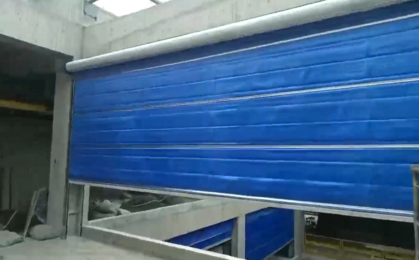 大型物流园区完成武都防火门整体安装工程