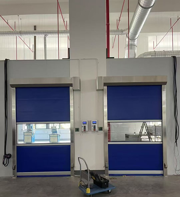 武都快速武都卷帘门助力食品加工车间环境升级