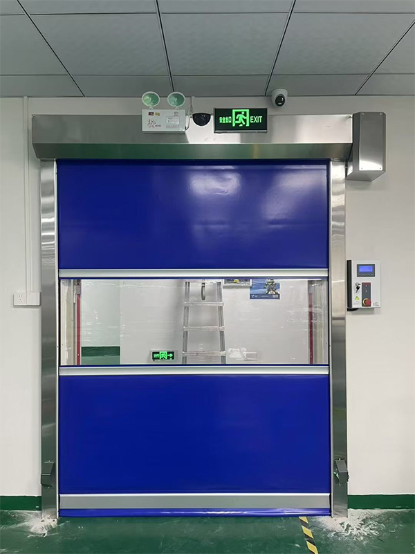 武都快速武都卷帘门在冷链物流仓储区的应用实践